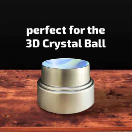 Concave Crystal Ball Light base